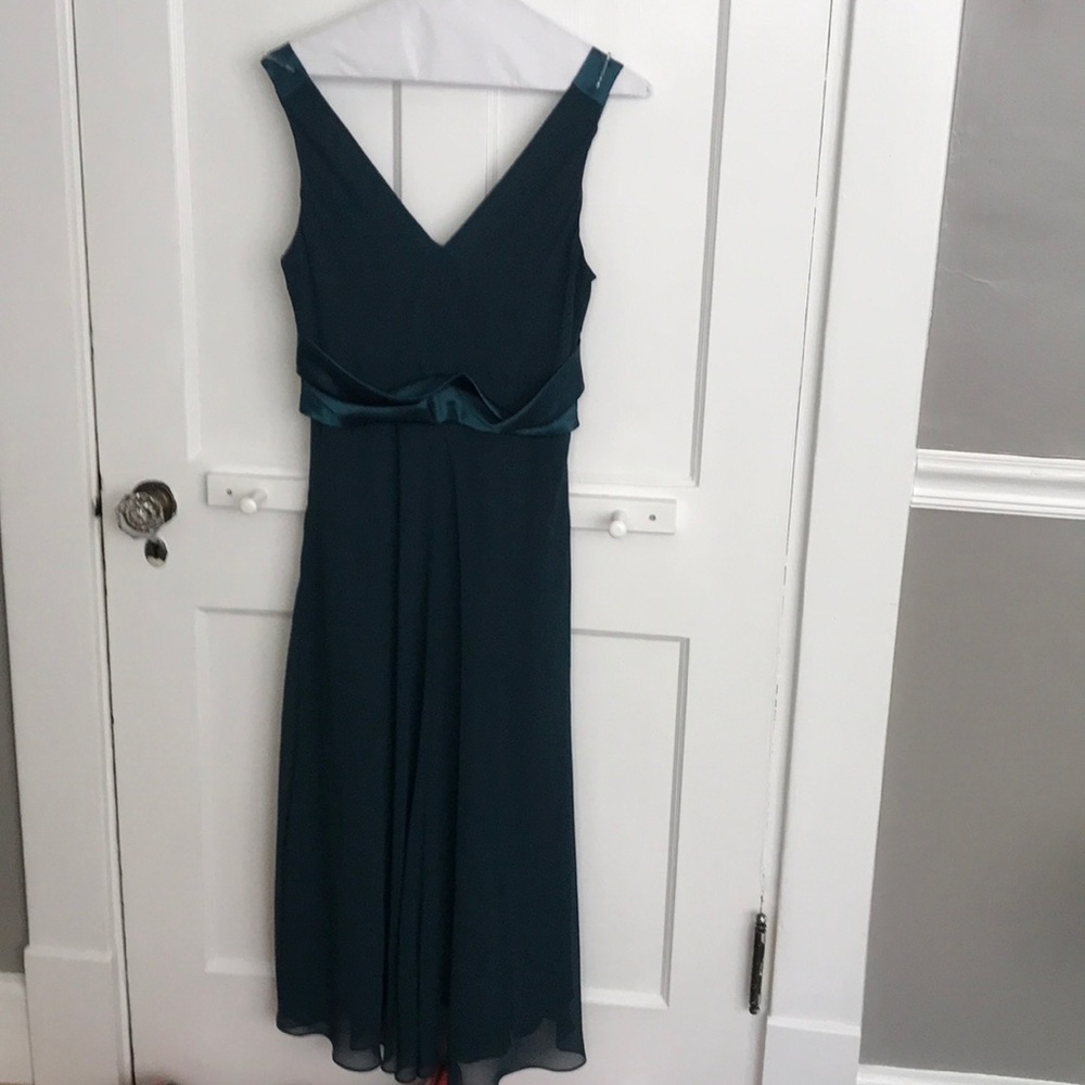 Dark green cocktail dress - Picture 2 of 3